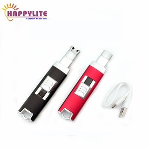 Arc Lighter Rechargeable Flameless Double Safety Coil Lighter Windproof Perfect for Candle Gas Stove