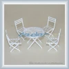 architectural scale model metal desk and chair/white plastic furniture models/miniature models