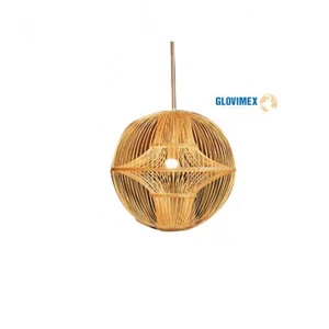 Arturest Mid-century Decoration Ceiling Light Handcraft Bamboo Pendant Lamp Shade From Vietnam