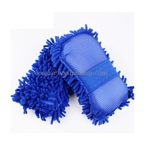 Auto Washer Microfiber Super CleanTowe Towell Car Windows Cleaning Sponge Product Cloth Car Wash Gloves