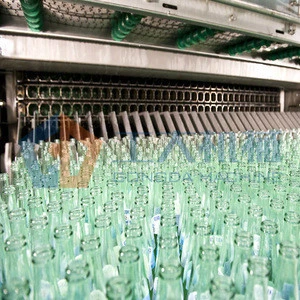 Automatic glass bottle washer