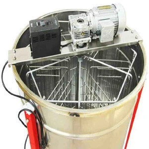 Automatic radial 6 frame reversible bee honey processing equipment/honey extractor