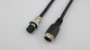 Aviation waterproof molding type industrial power cord 2-12PIN American 3pin plug 10a 13a 15a with female plug end computer