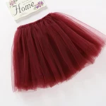 B13160A summer girl's fashion mesh princess tutu skirts