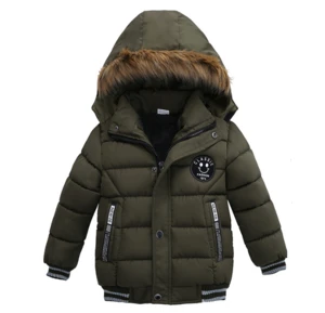 Baby Coat Kids Coat Boys Girls Thick Coat Padded Winter Jacket Clothes (4T)