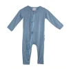 Baifei Custom New Style Custom Baby Boy Bamboo Baby Clothes Girls Romper Lace Edge Zipper Pajamas Ruffle Baby Girls Rompers