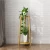 Import Balcony shelf multilayer indoor special price save space flowerpot shelf floor green tree solid wood living room shelf from China