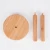 Import BAMBKIN Bamboo Paper Towel Holder, Kitchen Paper Hanger Rack Bathroom Towel Roll Stand Organizer Simply Standing Countertop from China