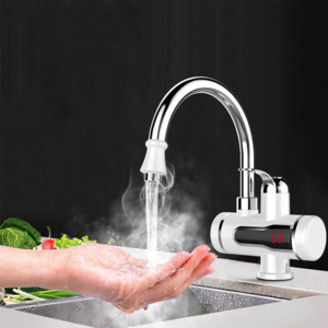 Basin Hot Faucet Water tap Mixer Sink Instantaneous Cold Heating Kitchen Faucet Digital Electric Water Heater