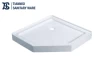 Bathroom Acrylic Shower Tray America Hot Selling High Quality Cheap Family Sale White Technical Wear Color Support