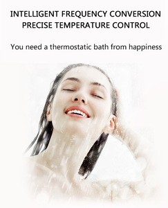 Bathroom electric water heater, intelligent constant temperature, versatile, stylish, compact and easy to install shower