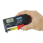 Battery Tester Checker by WeePro - Universal Battery Tester Monitor for AA AAA C D 9V 1.5V Button Cell Batteries