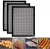 Import BBQ Grill Mats Non Stick  Reusable and Easy To Clean Barbecue Grilling Accessories from China