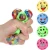 Import Bead Stress Ball Rubber squeeze grape ball Toy Mesh Slime Ball from China