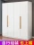 Import Beautiful solid wood handle wardrobe wooden bedroom furniture wardrobe from China