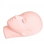 Beauty Make Up Eyelash Practice Manikin Pro Massage Makeup Training Cosmetology Mannequin Doll Face Head Model