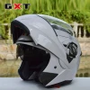 BEKC18 GXT158 Open face motorcycle helmets Full face helmets Double lens fog helmets