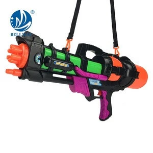 Bemay Toy 100% ECO-Friendly High Pressure Cheap Black Plastic Water Toy Gun Water Bullet For Adult