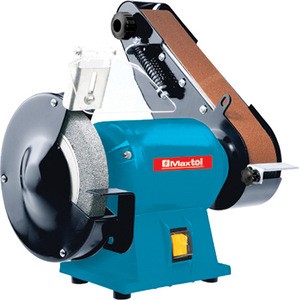 bench grinder &amp;belt sander one machine with two functionshot sale for home and factory workshop use with good quality