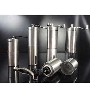Best custom logo stainless steel grinder coffee grinder