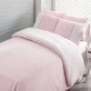 Best Design Hotel Bed Sheet Bed Cover Pink Color