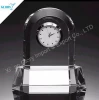 Best Engraved Mechanical Antique Crystal Table Clock