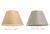 Import best sell transparent plastic lampshade cover red or custom colors luxury spinning big lampshade from China