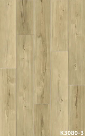 Best selling commercial residential wood texture walnut Click waterproof PVC flooring