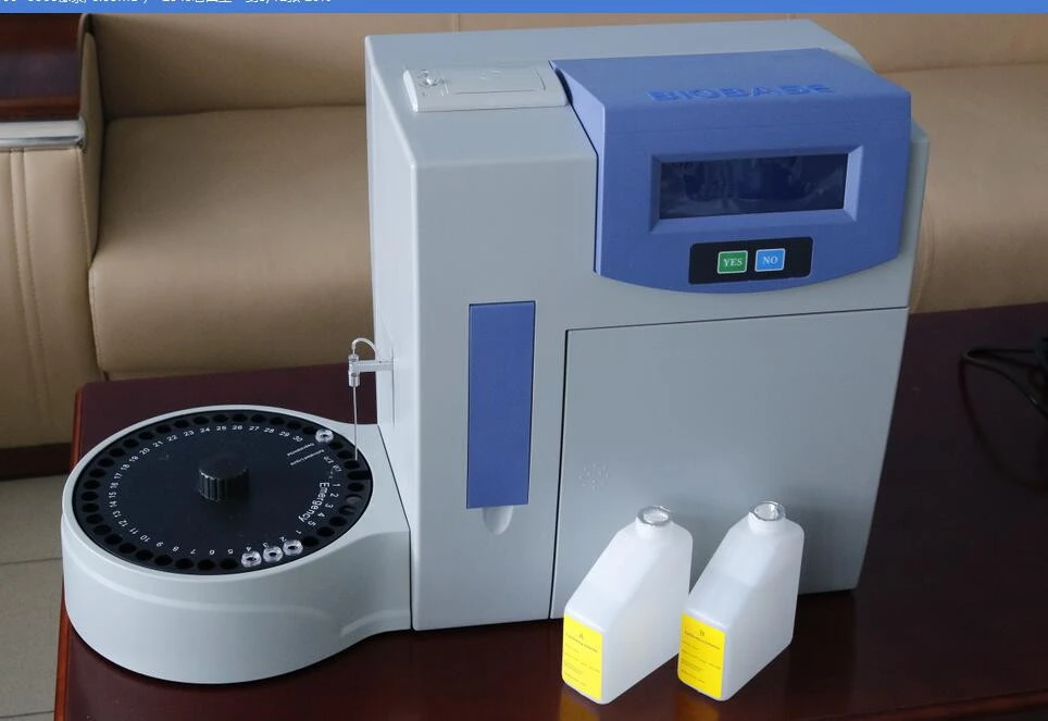 BIOBASE CHINA Clinical Laboratory Equipment K, Na, Cl, iCa Test Auto Electrolyte Analyzer With Free Reagent