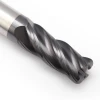 BKXE Solid Carbide Tool 4 Flute Corner Radius End Mill millingcutter 4F-D12*R1*30*d12*75