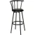 Import Black Pub kitchen furniture bar table set with 2 stools from China