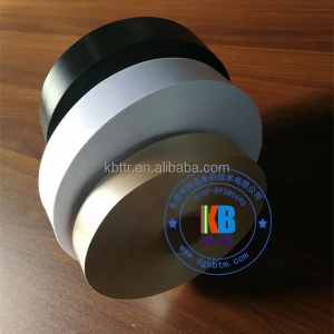 Blank label ribbon polyamide clothing label printing machine  fabric satin polyester ribbon