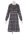 Import Blanket Plaid Scarf  Bow Tie Dress from Japan