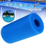 Blue PU Swimming Pool Foam Filter Sponge Reusable Washable Biofoam Cleaner Pool  Swimming Accessories