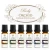 Import Body massage aromatherapy essential oil gift set for aceites esenciales a granel and organic essential oil bulk from Taiwan
