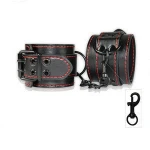 Bondage Fetish Pleasure Handcuffs Female Male Bondage Restraint Leather Wrist Cuffs