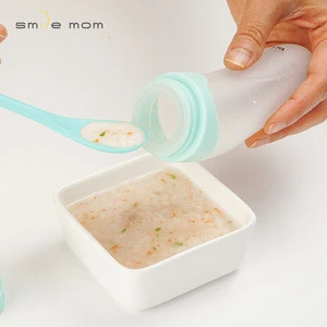 BPA Free Food Grade Silicone Soft Baby Food Feeding Tool