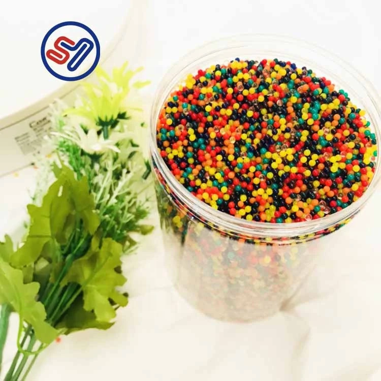 Brand new Gel Water Beads growing ball  1-6mm 12 colors  jelly ball crystal soil biodegradable  kids toy Non-toxic