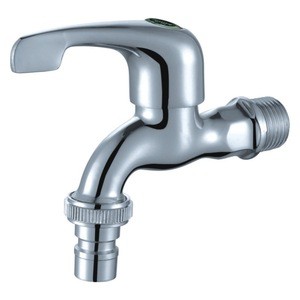 brass single hole wash hand basin tap chrome bibcock