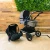 Import Brightbebe New baby pram 3 in 1 european with infant car seat and carrycot from China