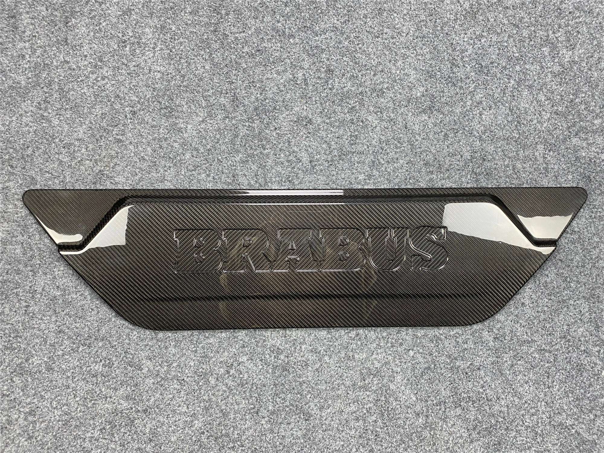 BS rear door trim G class w463A W464 G63 G500 G350 carbon fiber Tail door cover plate perfect fitment high quality