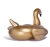 Import BSCI CE Factory Gold Swimming PVC Animal Inflatable Toy Swan Pool Float from China