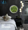 Buy bedroom hotel glass ball iron holder stand light floor lamps for living room