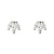 Import CANNER Wholesale 925 Sterling Silver Jewelry Shiny Zircon Stud Fashion Earrings For Women 2021 from China