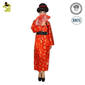 Carnival Party Cheap Red Chinese traditional dress women long dress