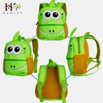 Cartoon Animal School Children Bag Kindergarten Kids Backpack 3D Kids Diving Materials Waterproof Breathable School Bag For Girl