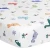 Import Cartoon Dinosaur Theme Printed Sheet Sets Cotton Bamboo baby fitted bamboo crib sheet from China
