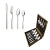 Import Catlery set gold cutlery stainless steel stainless steel cutlery 24 pieces stainless steel cutlery gift from China