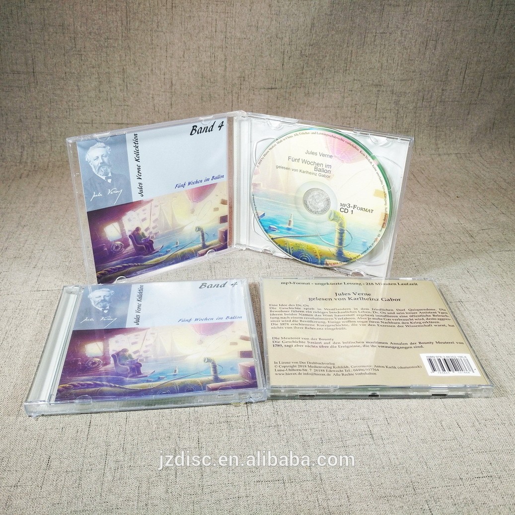 CD DVD Replication Printing in jewel case