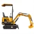 Import CE approved popular farm XN10 mini excavator from China